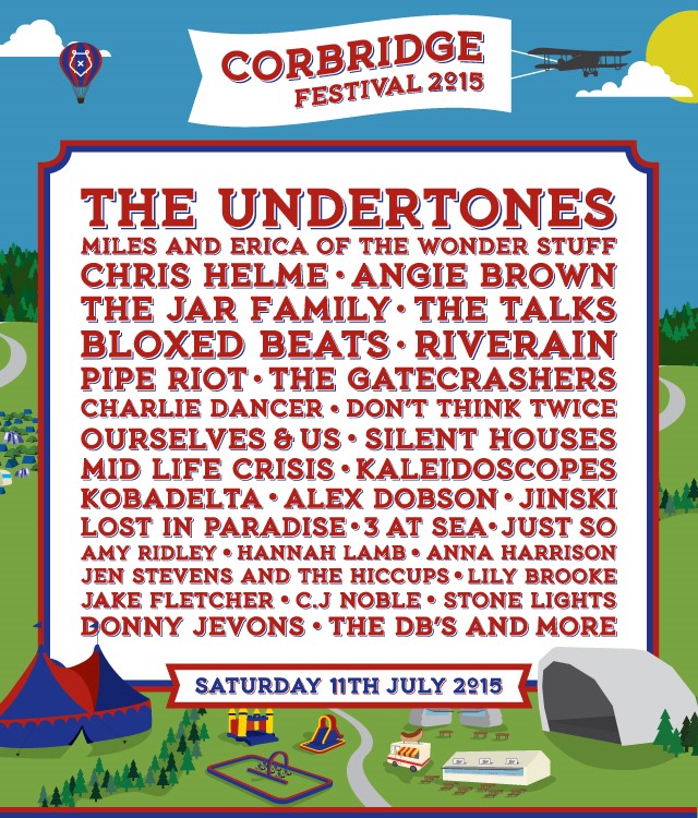 Corbridge Festival 2015 Line Up